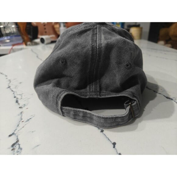 NEW Harbor Freight Hat Stores Baseball Cap, Weathered, Grey/black Adjustable - Picture 3 of 8